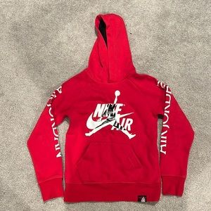 Air Jordan Hooded Sweatshirt size 8-10 yrs